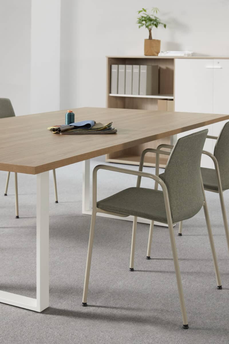 Kabi Chair - 4 Legs - With Armrest - Image 3