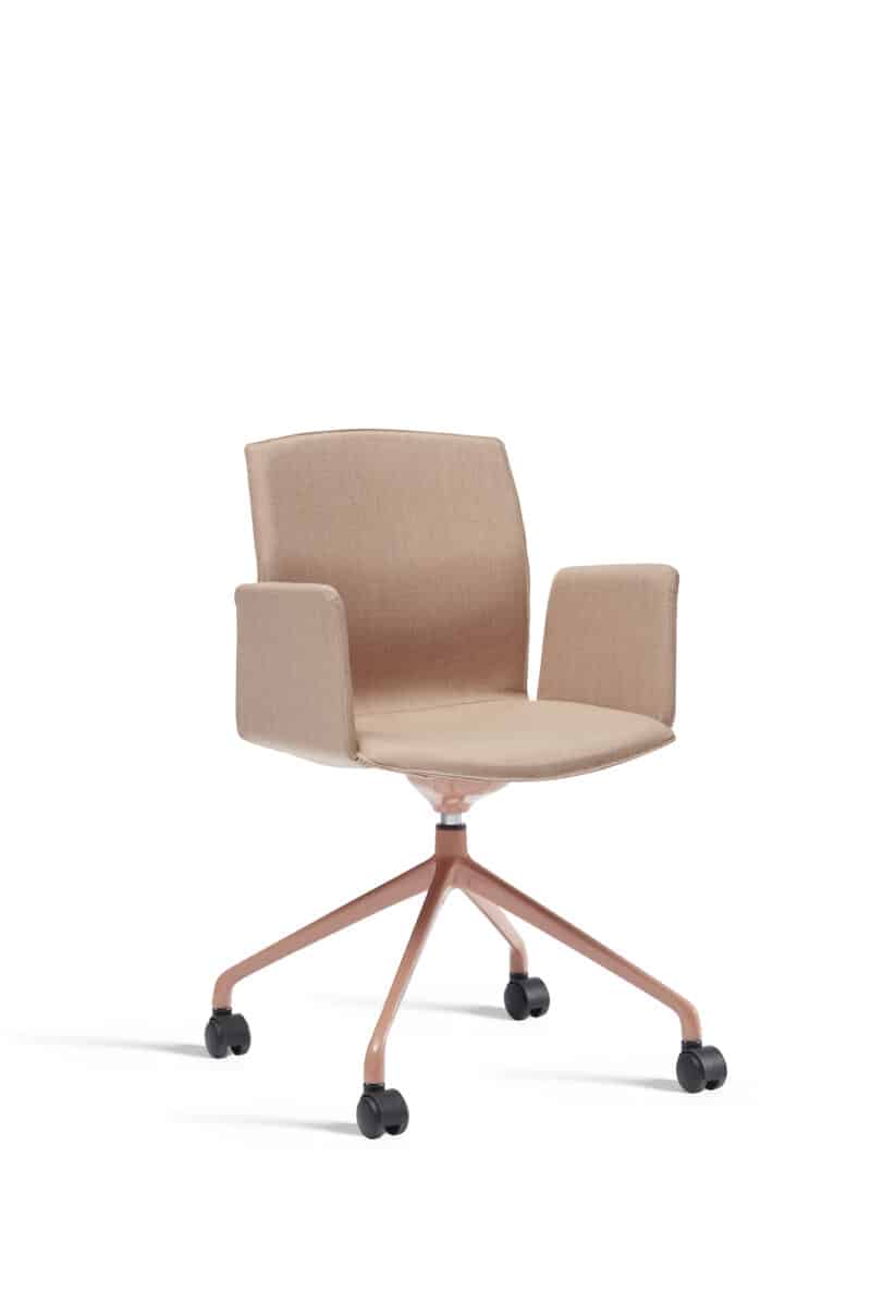 Kabi Armchair - Swivel Castors - Image 3