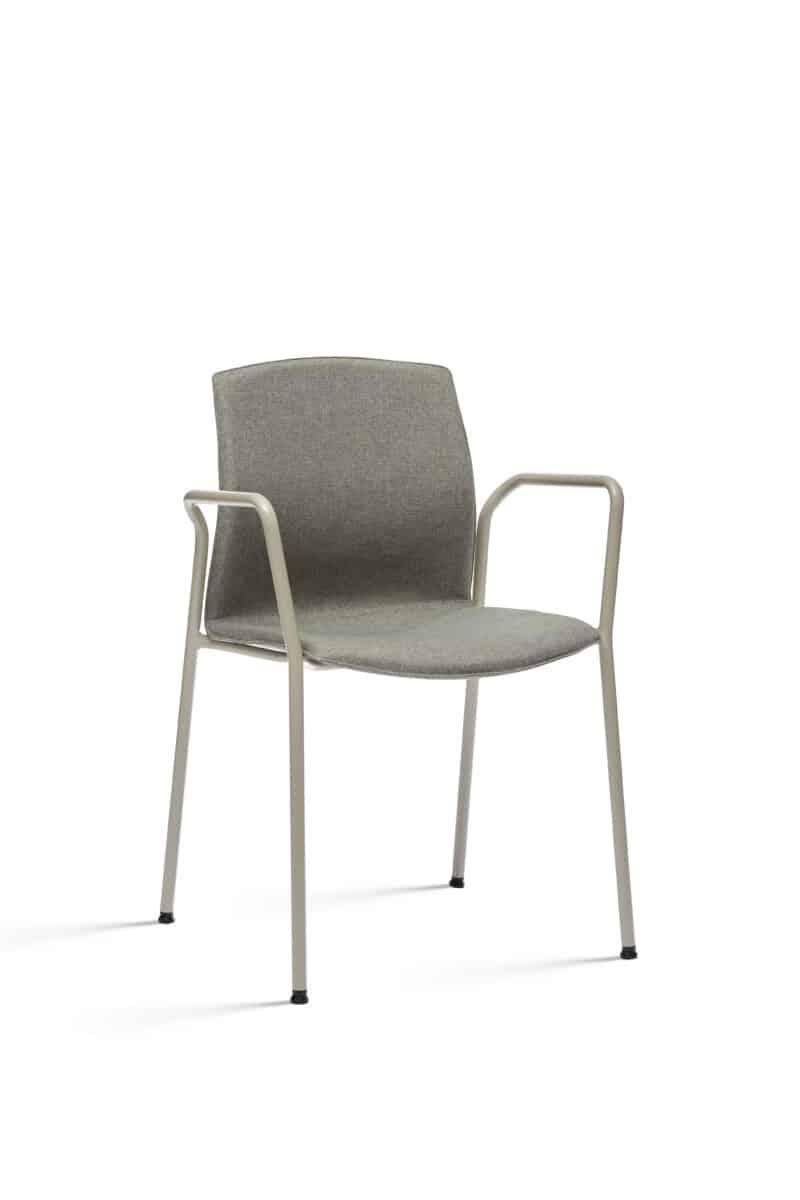 Kabi Chair - 4 Legs - With Armrest