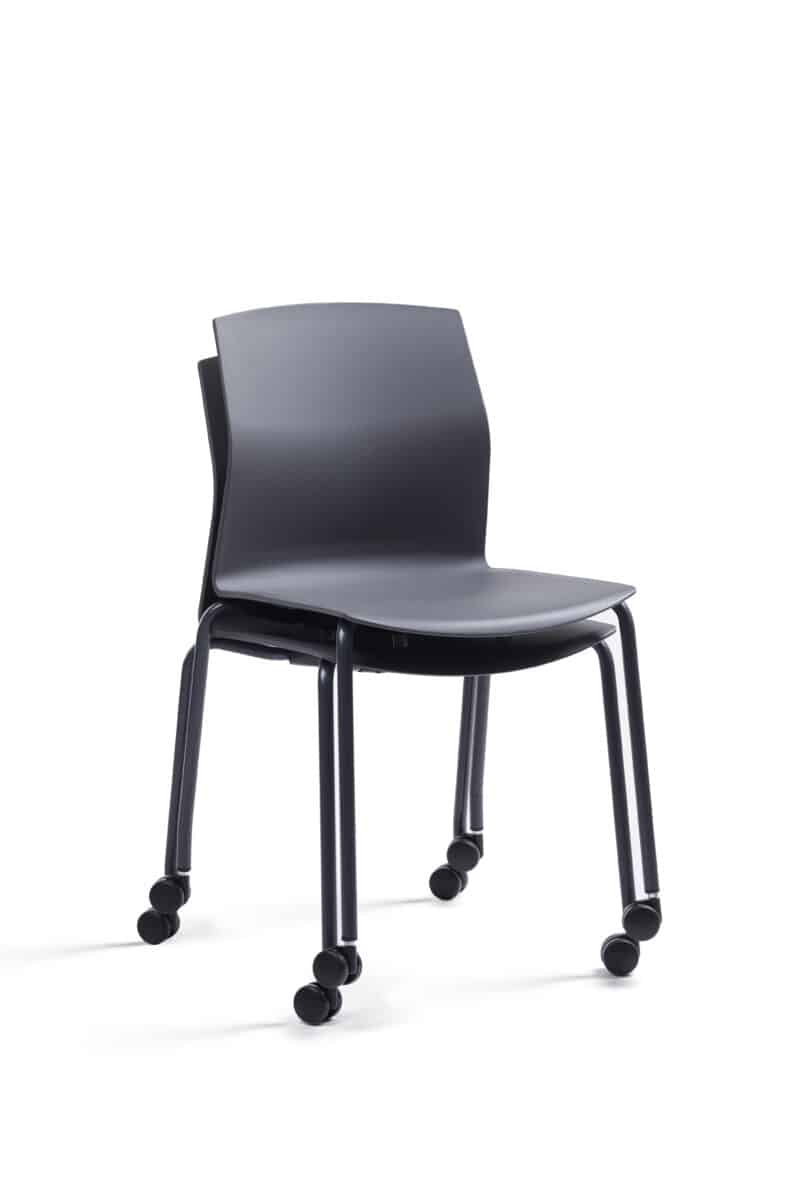 Kabi Chair - 4 Legs - Castors - Image 4