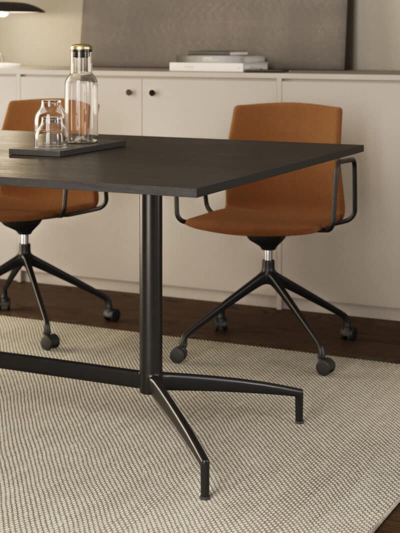 Kabi Chair - Swivel Base - Castors - Image 2