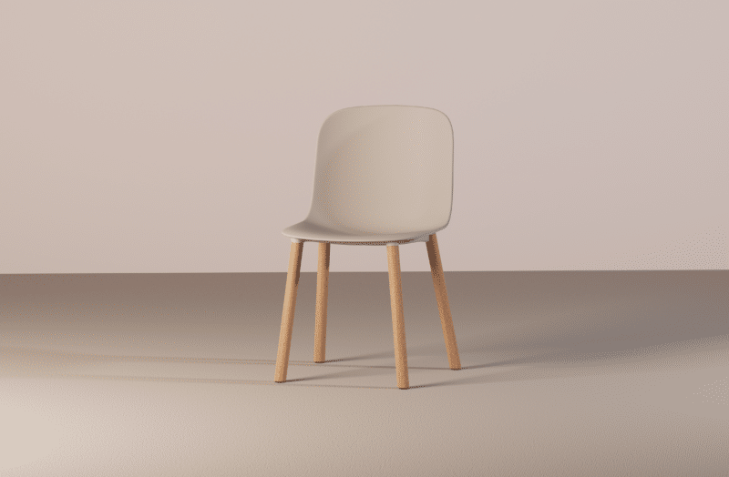 Guri Chair - 4 Legs Wood - Image 8