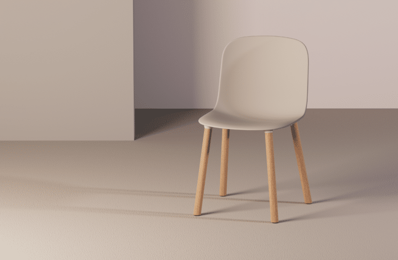 Guri Chair - 4 Legs Wood - Image 5