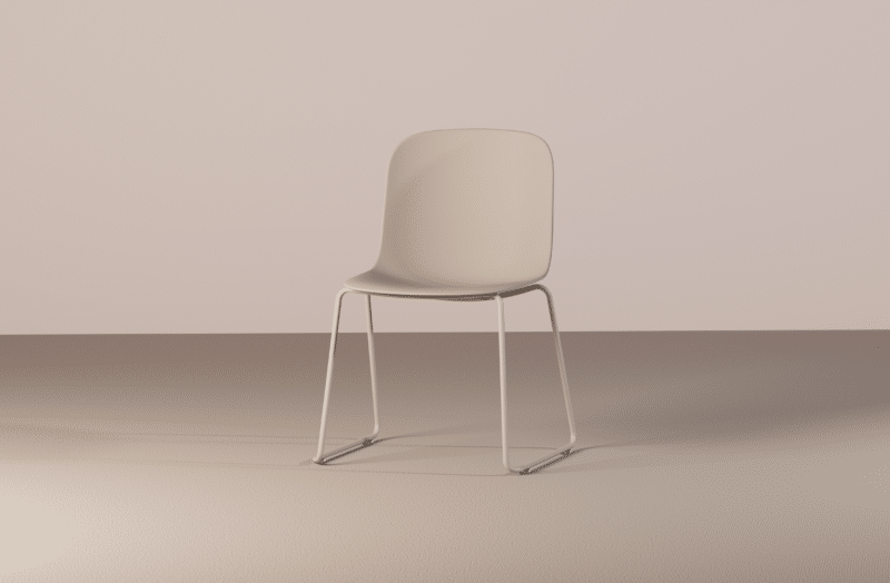 Guri Chair - Sled - Image 3
