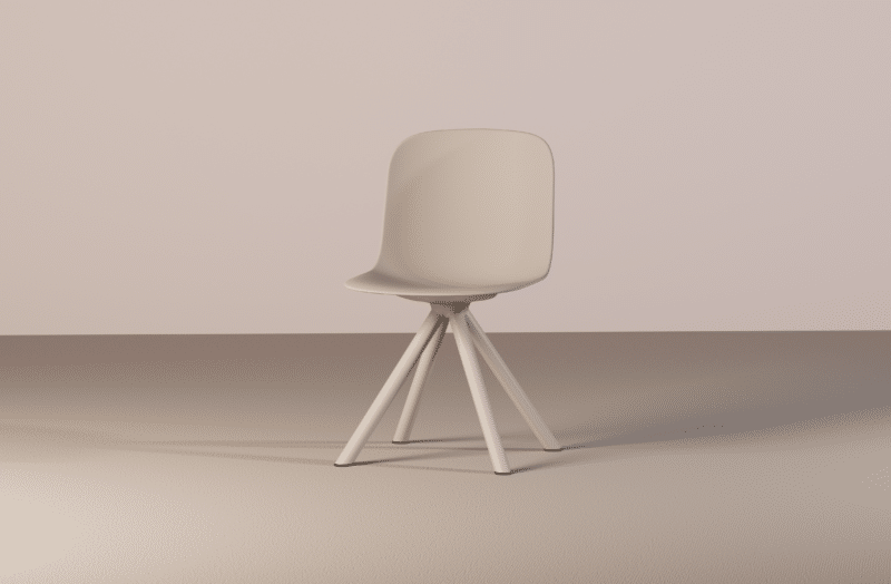 Guri Chair - Pyramid Aluminium Base - Image 5