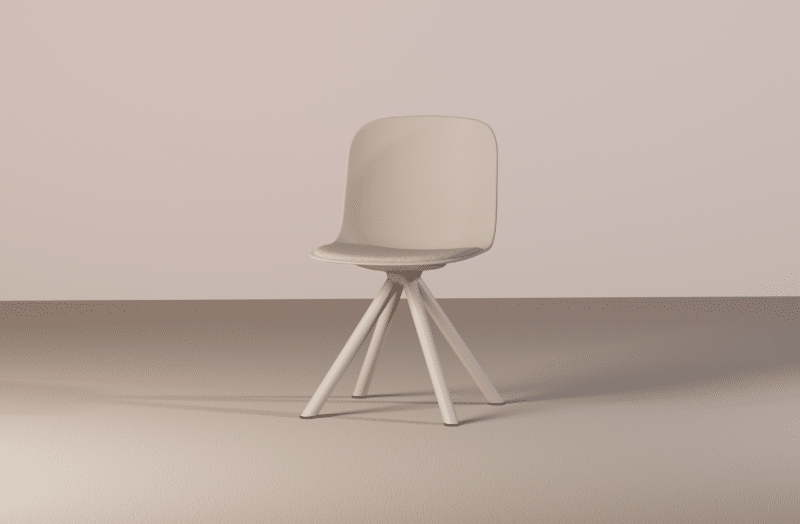 Guri Chair - Pyramid Aluminium Base - Image 4