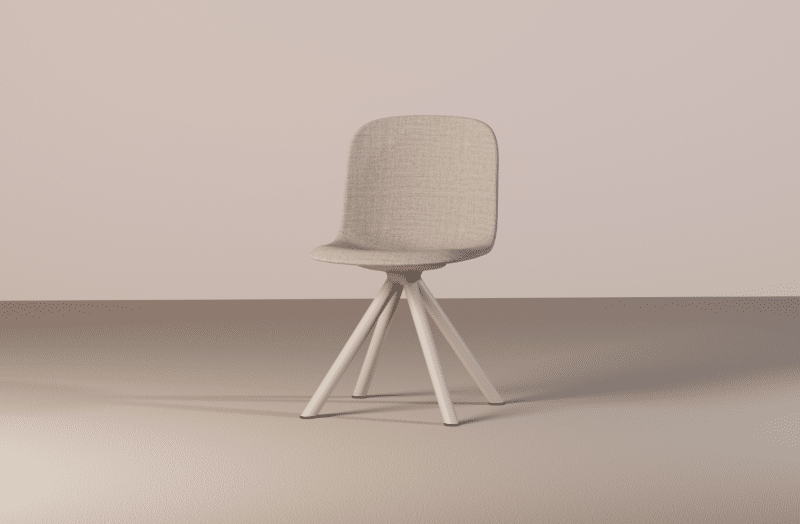 Guri Chair - Pyramid Aluminium Base - Image 2
