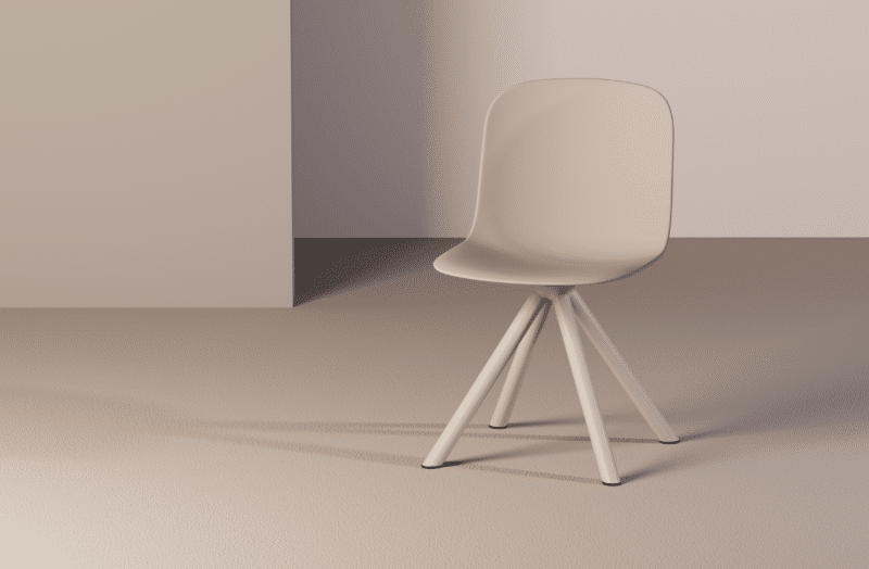 Guri Chair - Pyramid Aluminium Base - Image 3