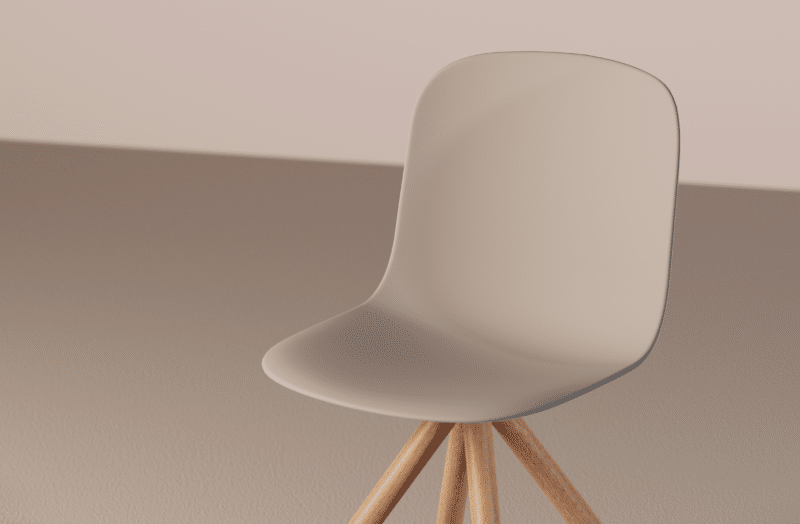 Guri Chair - Pyramid Wood Base - Image 7