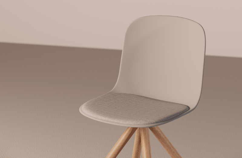 Guri Chair - Pyramid Wood Base - Image 8