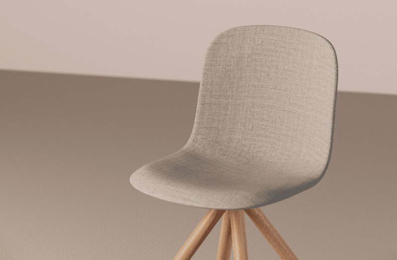 Guri Chair - Pyramid Wood Base - Image 6