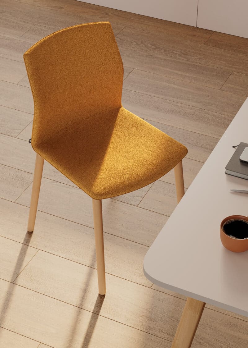 Kabi Chair - Wood Legs - Image 2