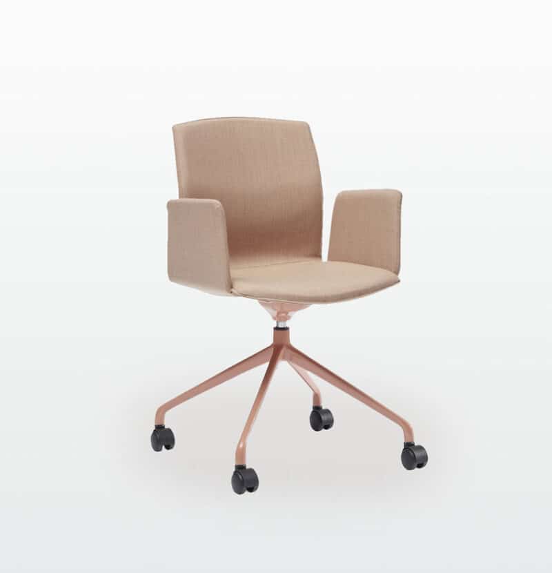 Kabi Armchair - Swivel Castors