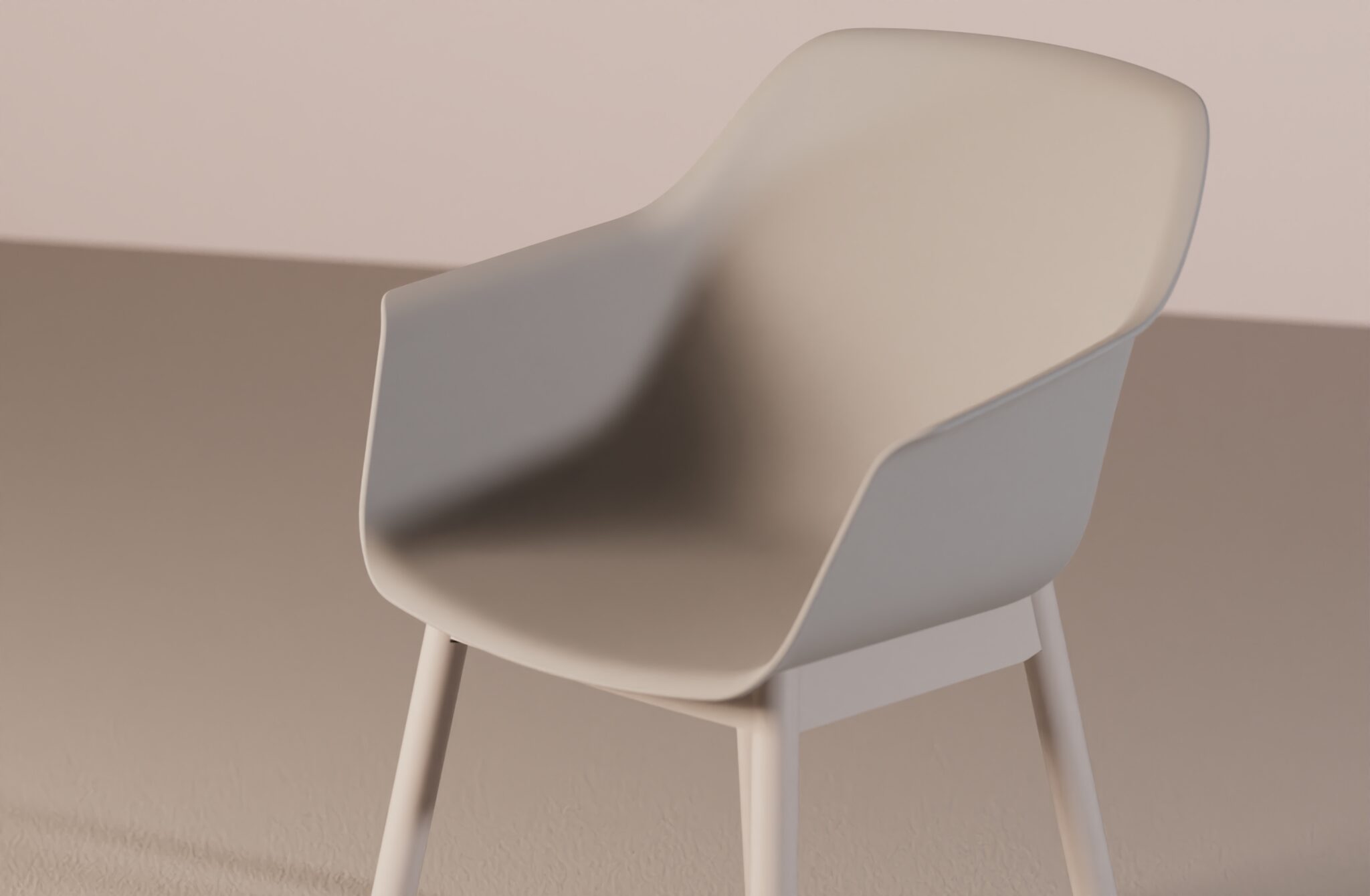LUR 4 LEGS WITH FRAME A CARCASA POLIPROPILENO
