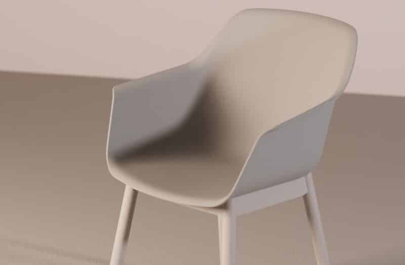 Lur Chair - 4 Legs with Frame - Image 5