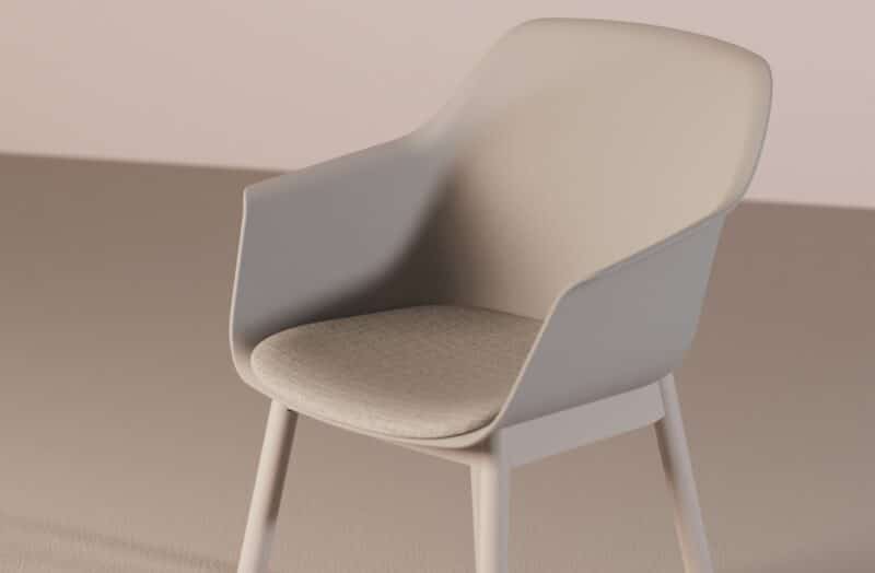 Lur Chair - 4 Legs with Frame - Image 4