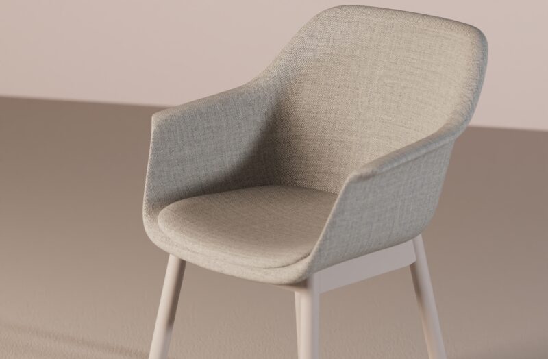 Lur Chair - 4 Legs with Frame - Image 3