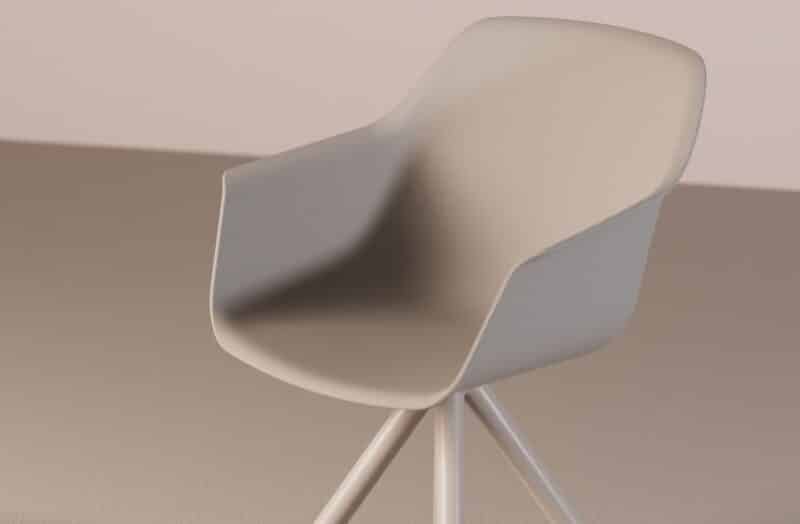 Lur Chair - Pyramid Aluminium Base - Image 10