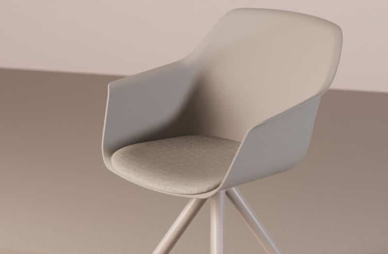 Lur Chair - Pyramid Aluminium Base - Image 9