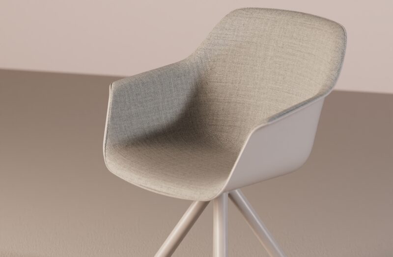 Lur Chair - Pyramid Aluminium Base - Image 8