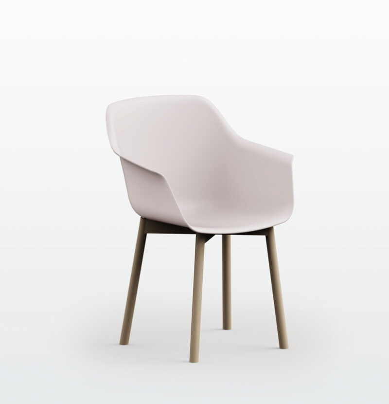Lur Chair - 4 legs Wood