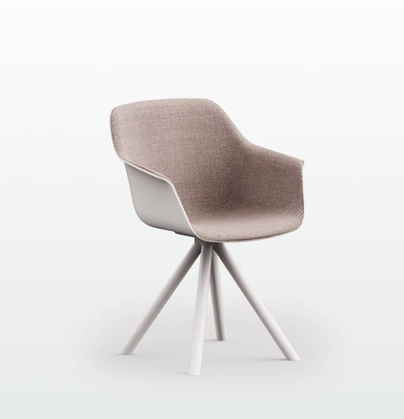 Lur Chair - Pyramid Aluminium Base