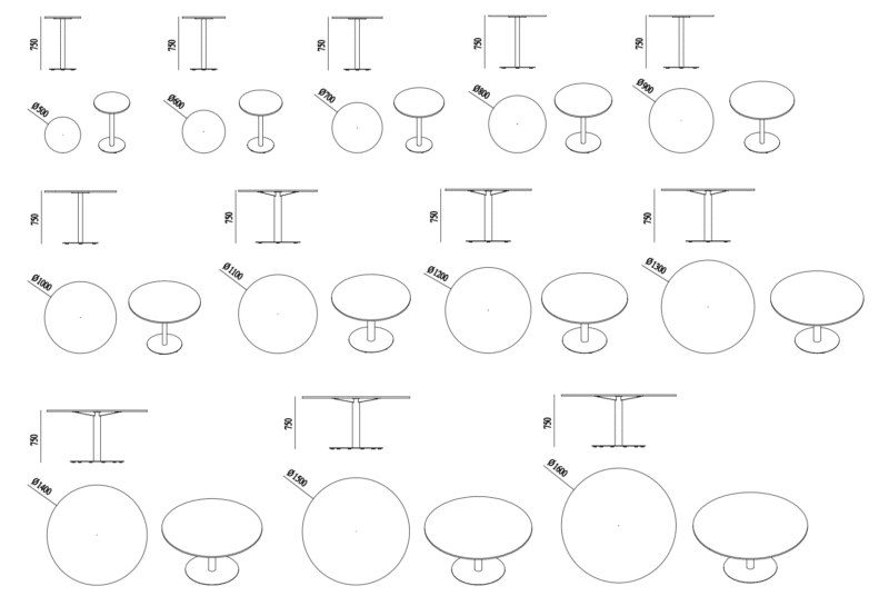 Aski Table - Round - Image 10