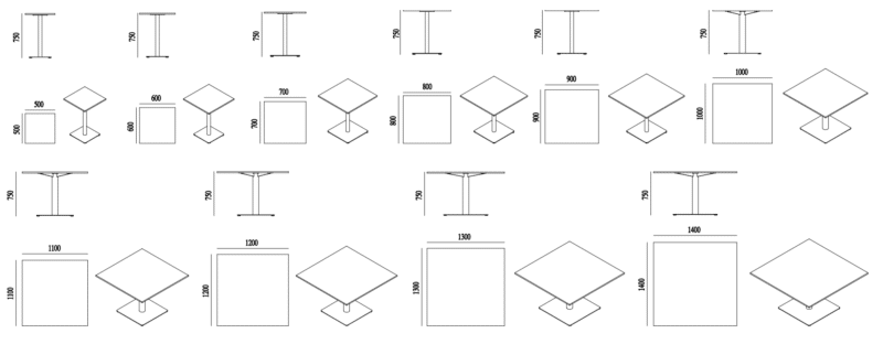 Aski Table - Square - Image 10