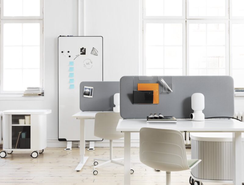 Softline Desk Screen - Above Desk - Billede 2