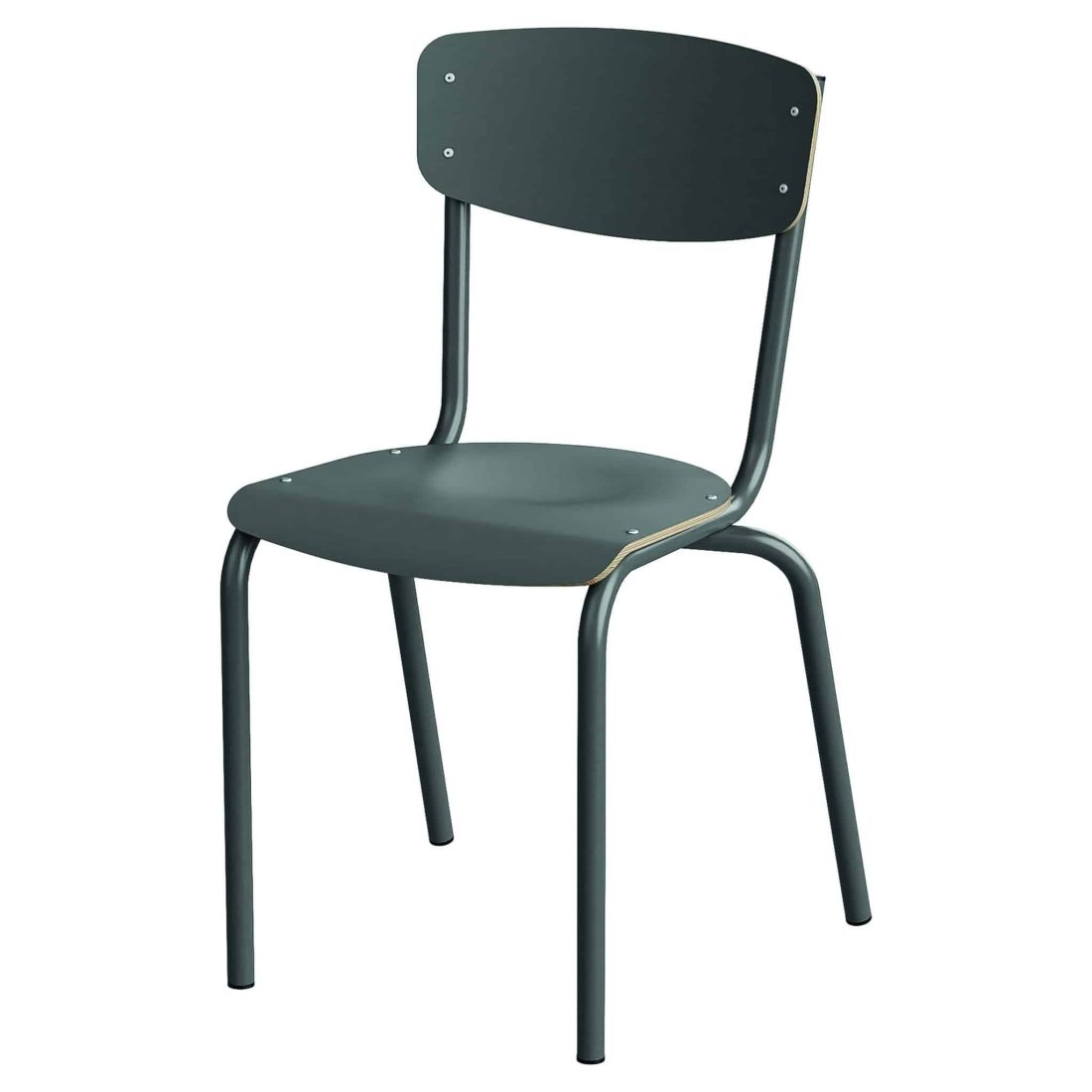 50169 - Chaise ESSENS Édition_taille 6_gris onyx