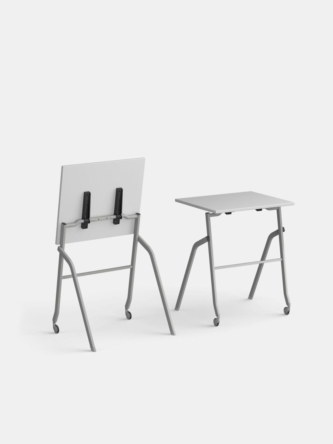 Klapbord Pitagora Light med hjul og vippeplade