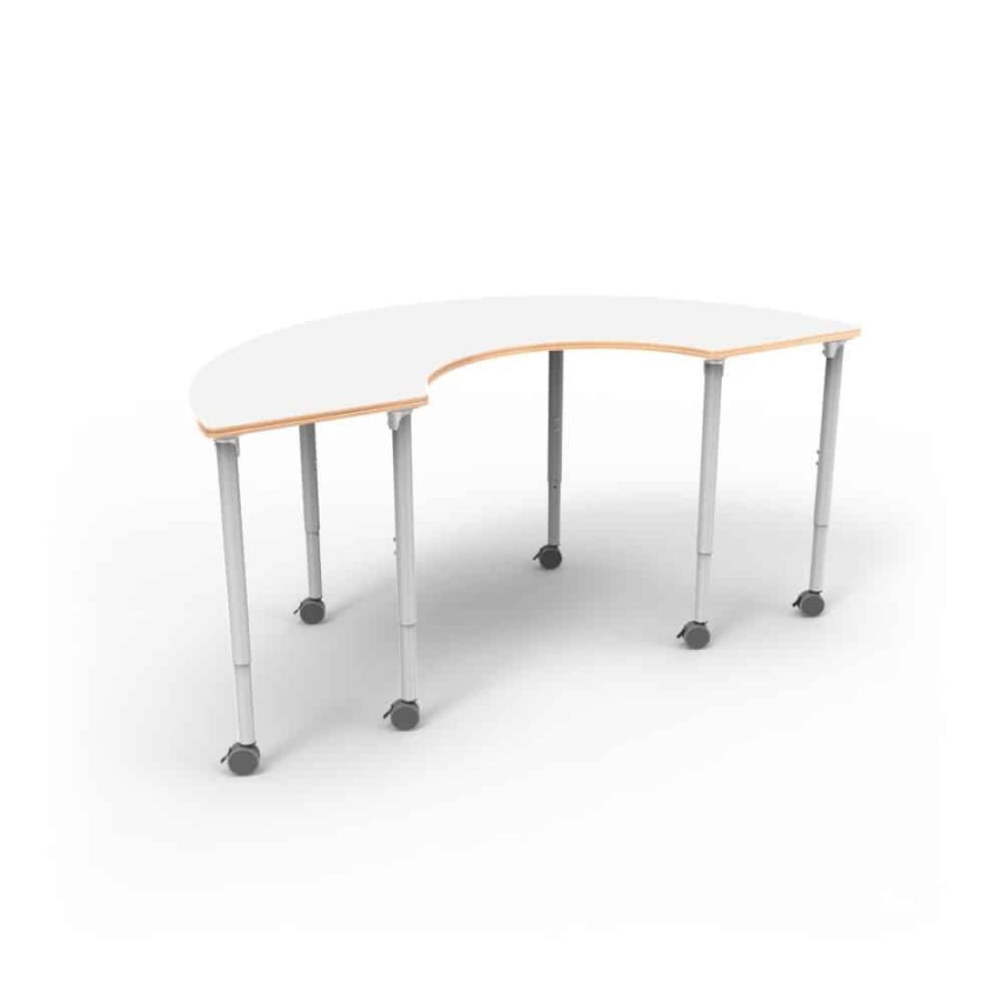 Skolebord Actiflex Bend halvcirkel