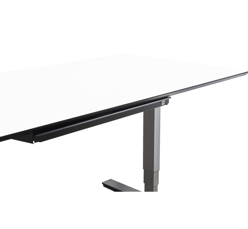 Laptopskuffe Classic monteret under bordplade, lukket