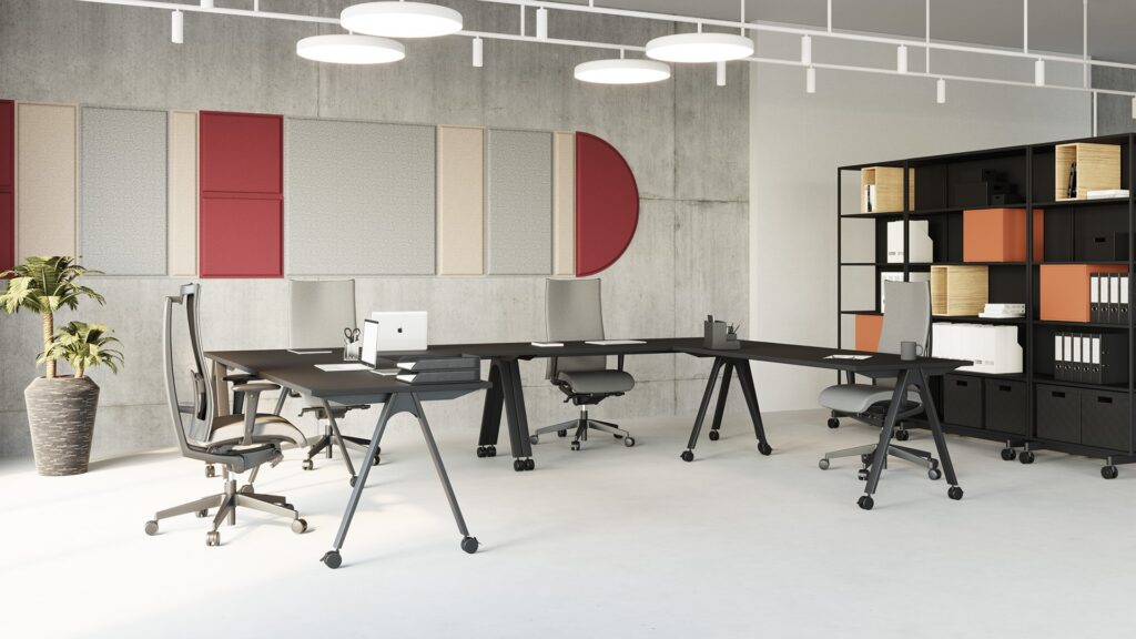 Mobilt skrivebord Multibase A – billede 2