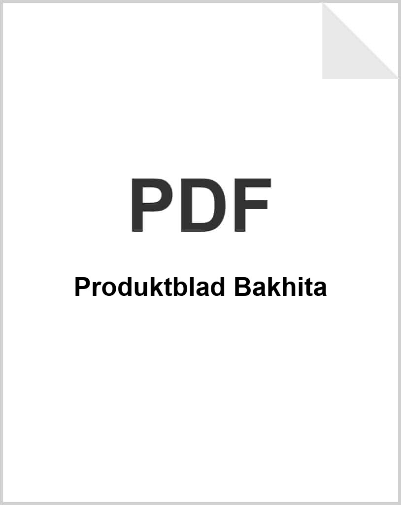 Produktblad Bakhita som PDF