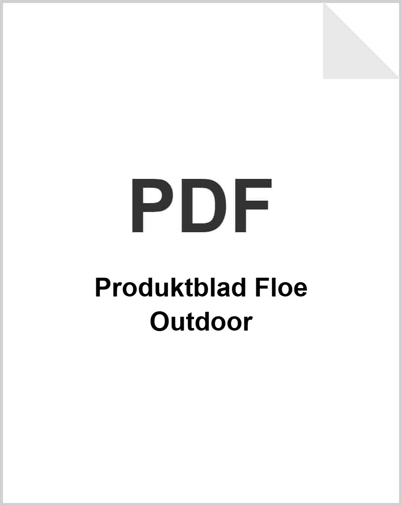 Produktblad Floe Outdoor som PDF