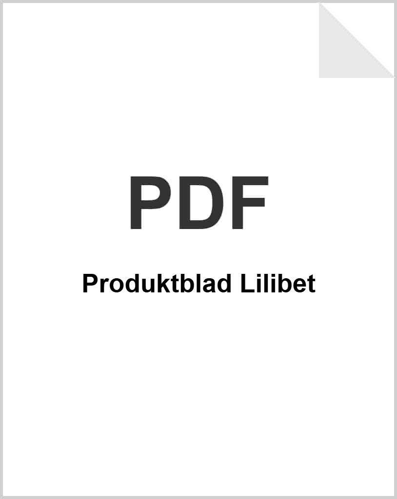 Produktblad Lilibet som PDF