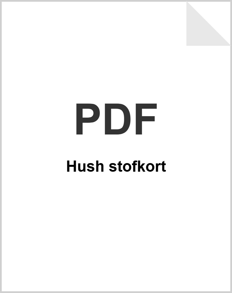 Hush stofkort som PDF