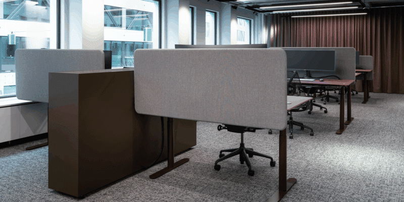 Softline Desk Screen - Suspended Desk - Billede 12