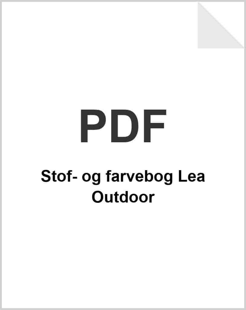 Stof- og farvebog Lea Outdoor som PDF