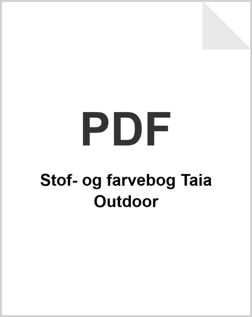 Stof- og farvebog Taia Outdoor som PDF