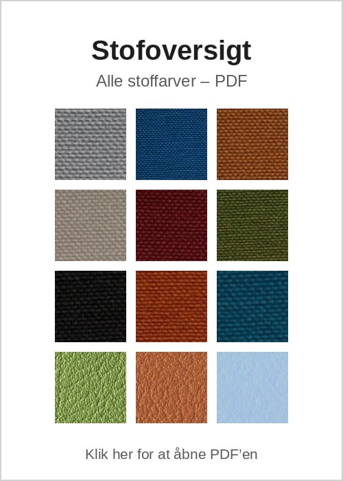 Stofoversigt – alle stoffarver til Serp og Soft Seating (PDF)