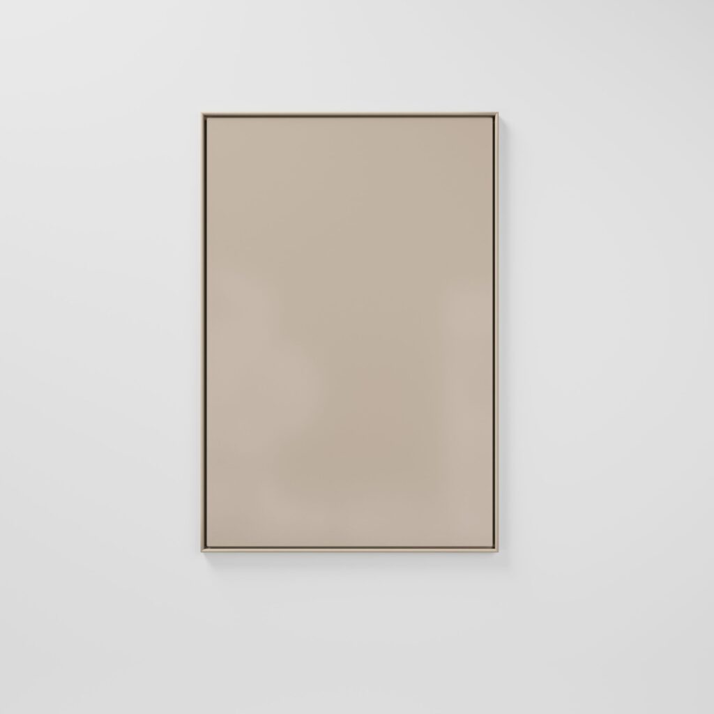 Tavleramme Gallery i sand, lodret format